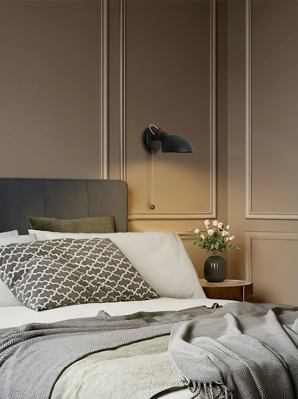 Wall Lamp | Metal Body & E27 Socket | 14 cm Diameter