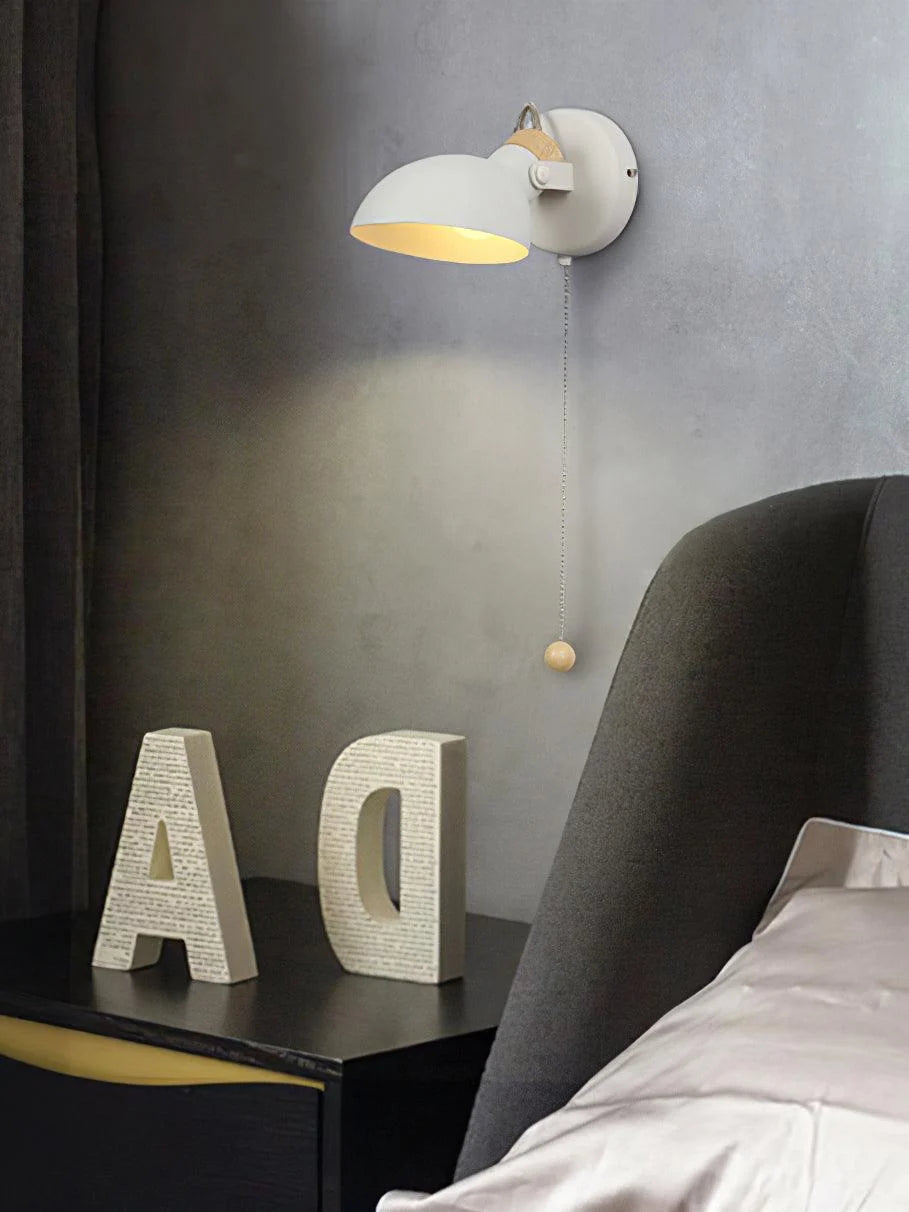 Wall Lamp | Metal Body & E27 Socket | 14 cm Diameter