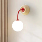 Wall Lamp | Metal & Glass Dimmable | 16 x 23 cm