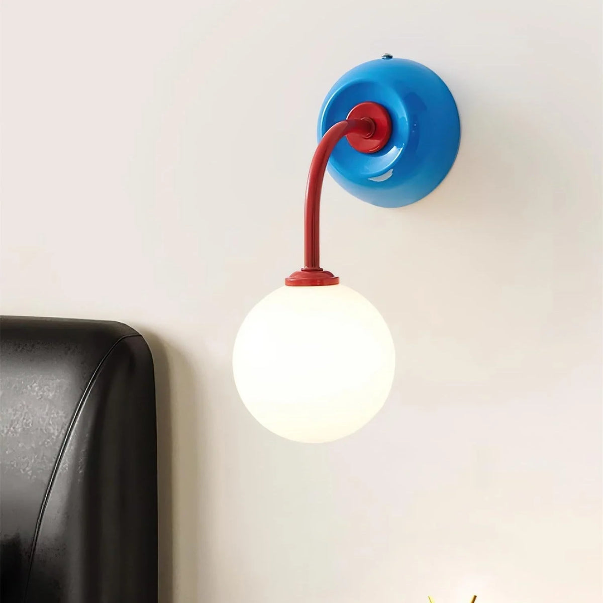 Wall Lamp | Metal & Glass Dimmable | 16 x 23 cm