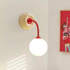 Wall Lamp | Metal & Glass Dimmable | 16 x 23 cm