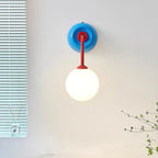 Wall Lamp | Metal & Glass Dimmable | 16 x 23 cm