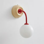 Wall Lamp | Metal & Glass Dimmable | 16 x 23 cm