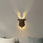 Wall Lamp | Minimalist Deer Silhouette, Dimmable & USB-Rechargeable