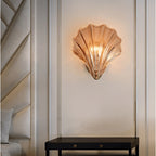 Wall Lamp | Minimalist Glass Shade & Button Switch | 20 cm