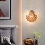 Wall Lamp | Minimalist Glass Shade & Button Switch | 20 cm