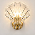 Wall Lamp | Minimalist Glass Shade & Button Switch | 20 cm