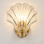 Wall Lamp | Minimalist Glass Shade & Button Switch | 20 cm