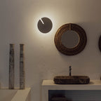 Wall Lamp | Minimalist Iron & Glass | Ø 18 cm x H 30 cm
