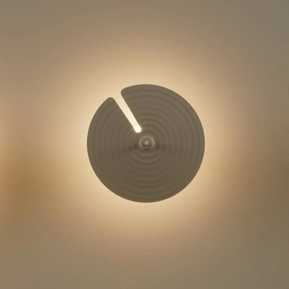 Wall Lamp | Minimalist Iron & Glass | Ø 18 cm x H 30 cm