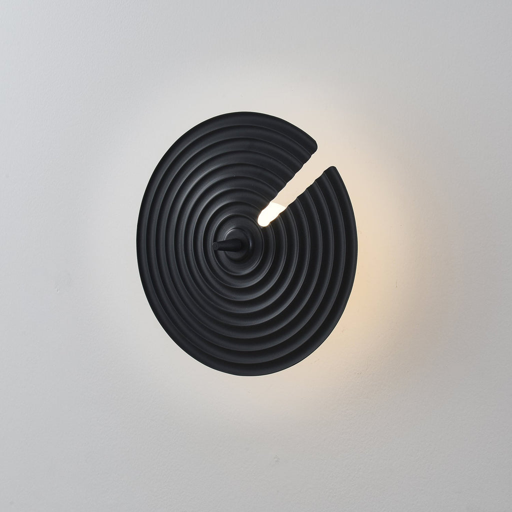 Wall Lamp | Minimalist Iron & Glass | Ø 18 cm x H 30 cm