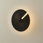 Wall Lamp | Minimalist Iron & Glass | Ø 18 cm x H 30 cm