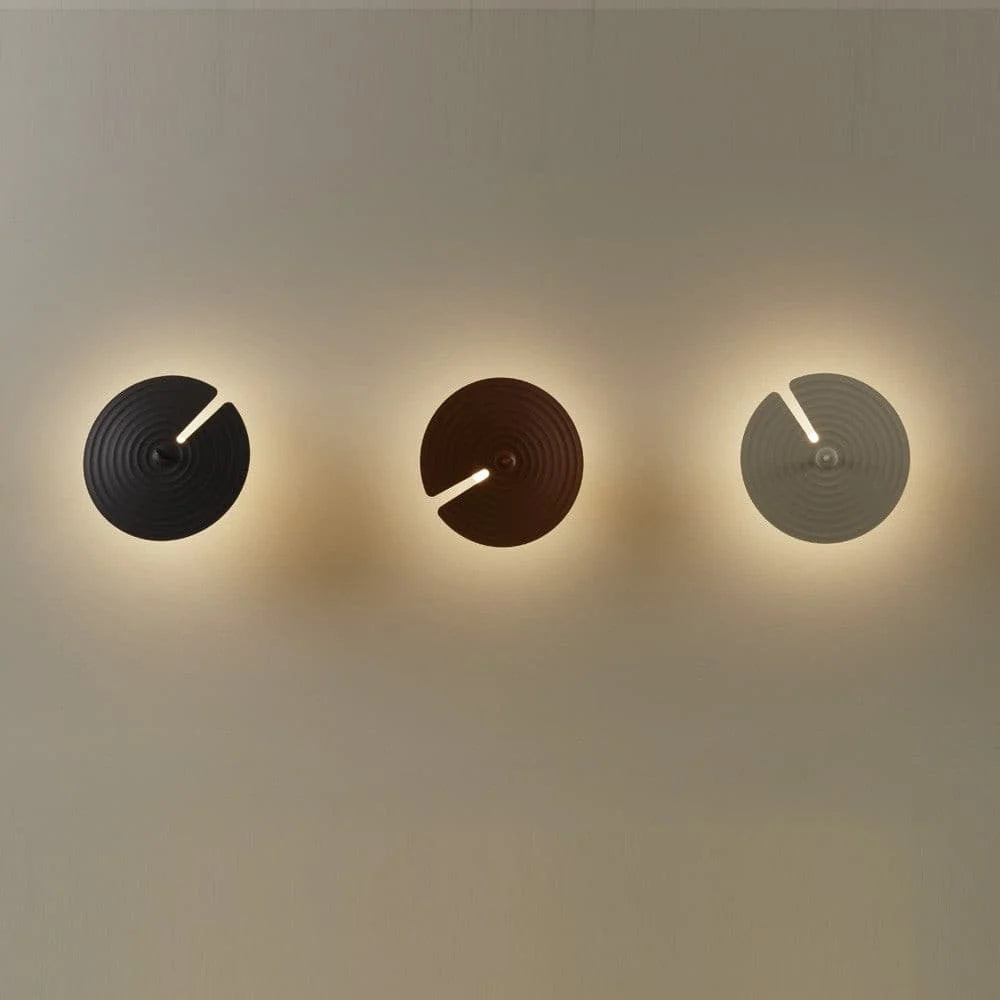 Wall Lamp | Minimalist Iron & Glass | Ø 18 cm x H 30 cm