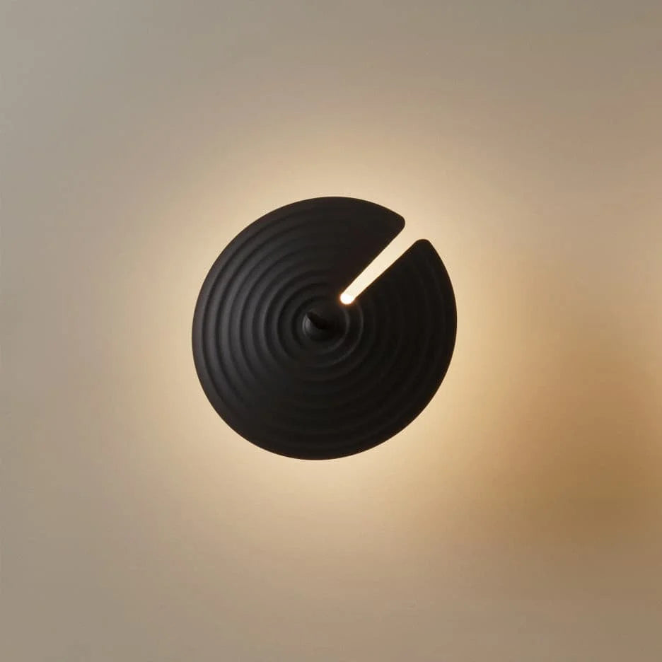 Wall Lamp | Minimalist Iron & Glass | Ø 18 cm x H 30 cm