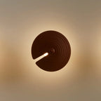 Wall Lamp | Minimalist Iron & Glass | Ø 18 cm x H 30 cm