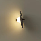 Wall Lamp | Minimalist Iron & Glass | Ø 18 cm x H 30 cm