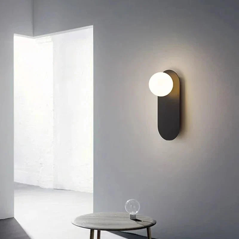 Wall Lamp | Nordic Colorful Iron & LED-Compatible | 30 x 12 cm