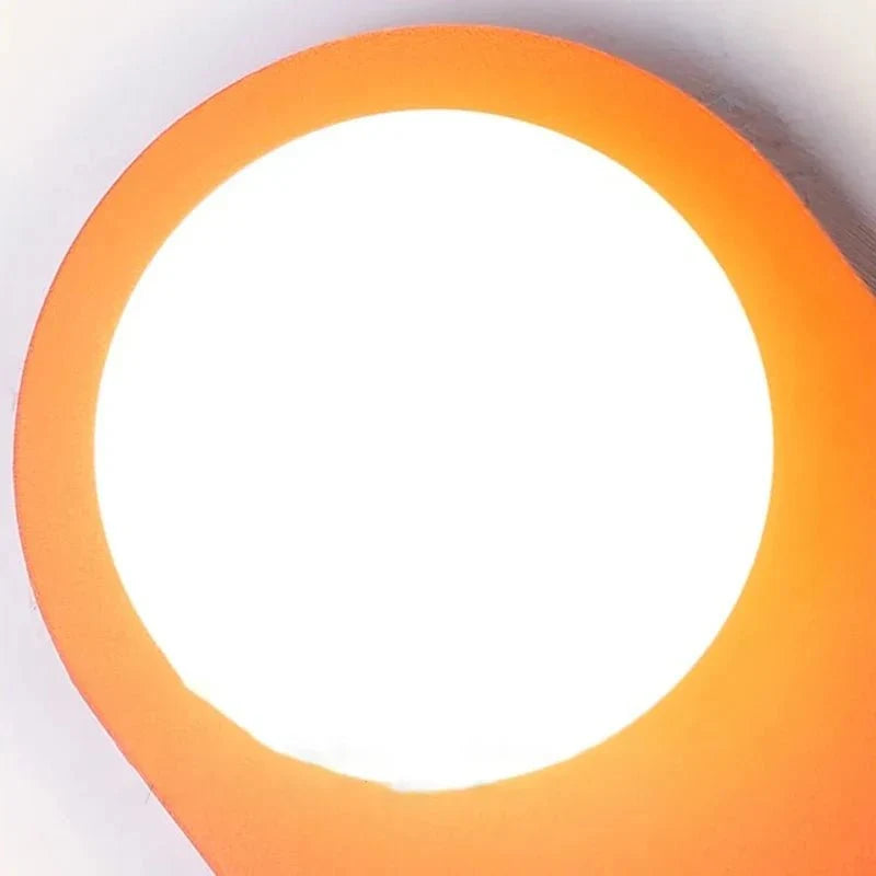 Wall Lamp | Nordic Colorful Iron & LED-Compatible | 30 x 12 cm