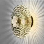 Wall Lamp | Nordic Glass Shade & Metal Frame