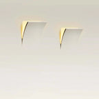 Wall Lamp | Recessed Metal & Gypsum | Warm LED Included