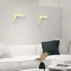 Wall Lamp | Recessed Metal & Gypsum | Warm LED Included