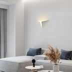 Wall Lamp | Recessed Metal & Gypsum | Warm LED Included