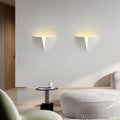 Wall Lamp | Recessed Metal & Gypsum | Warm LED Included