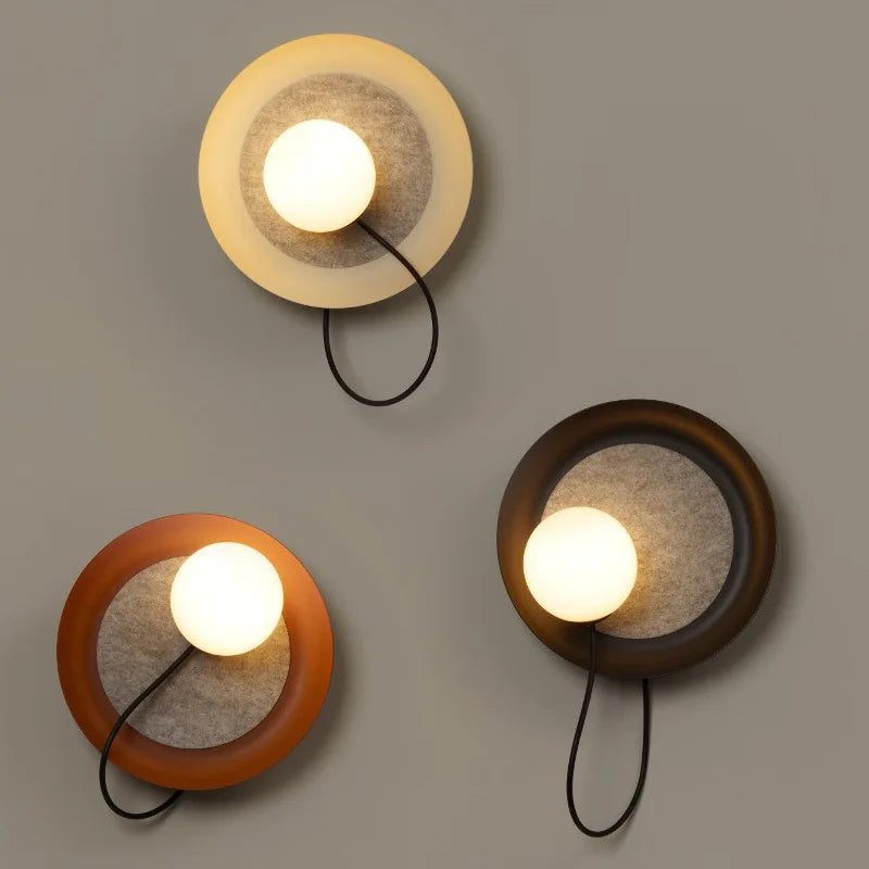 Wall Lamp | Scandinavian Minimalist LED & Energy-Efficient | 27 x 27 cm