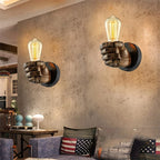 Wall Lamp | Sculptural Resin & E26 Socket | Left Or Right Version