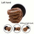 Wall Lamp | Sculptural Resin & E26 Socket | Left Or Right Version