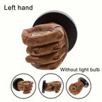 Wall Lamp | Sculptural Resin & E26 Socket | Left Or Right Version