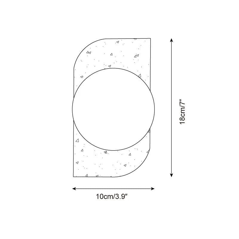 Wall Lamp | Travertine Stone & Wood Damp-Rated | Single/Double/Triple Options