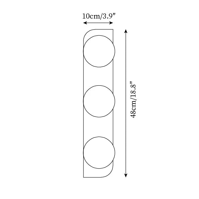 Wall Lamp | Travertine Stone & Wood Damp-Rated | Single/Double/Triple Options