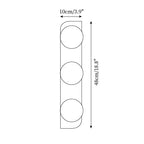 Wall Lamp | Travertine & Wood Damp Rated | Single/Double/Triple