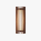 Wall Lamp | Walnut Wood & Acrylic Shade | Warm Ambient Lighting