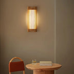 Wall Lamp | Walnut Wood & Acrylic Shade | Warm Ambient Lighting