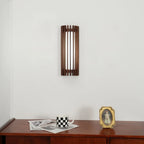 Wall Lamp | Walnut Wood & Acrylic Shade | Warm Ambient Lighting
