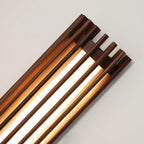 Wall Lamp | Walnut Wood & Acrylic Shade | Warm Ambient Lighting