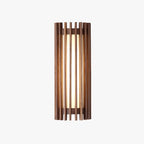 Wall Lamp | Walnut Wood & Acrylic Shade | Warm Ambient Lighting
