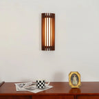 Wall Lamp | Walnut Wood & Acrylic Shade | Warm Ambient Lighting