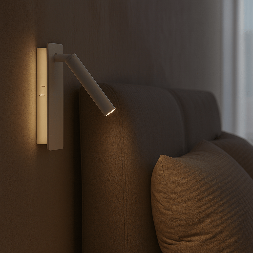 Wall Lamp with Rotating Head