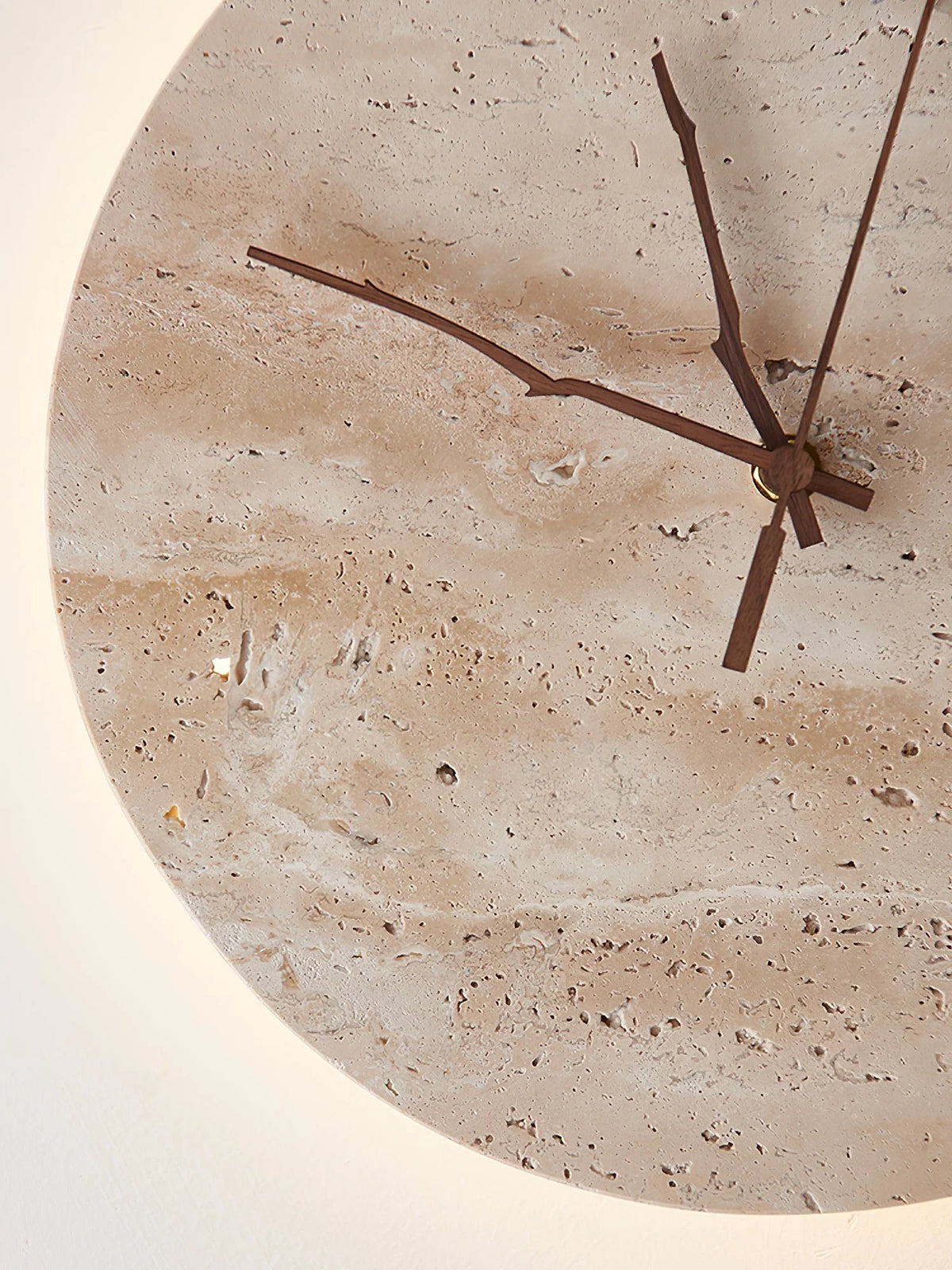 Wall Lamp | Yellow Travertine & Integrated LED | 30 cm