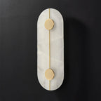 Wall Light | Alabaster & Brass | Integrated LED