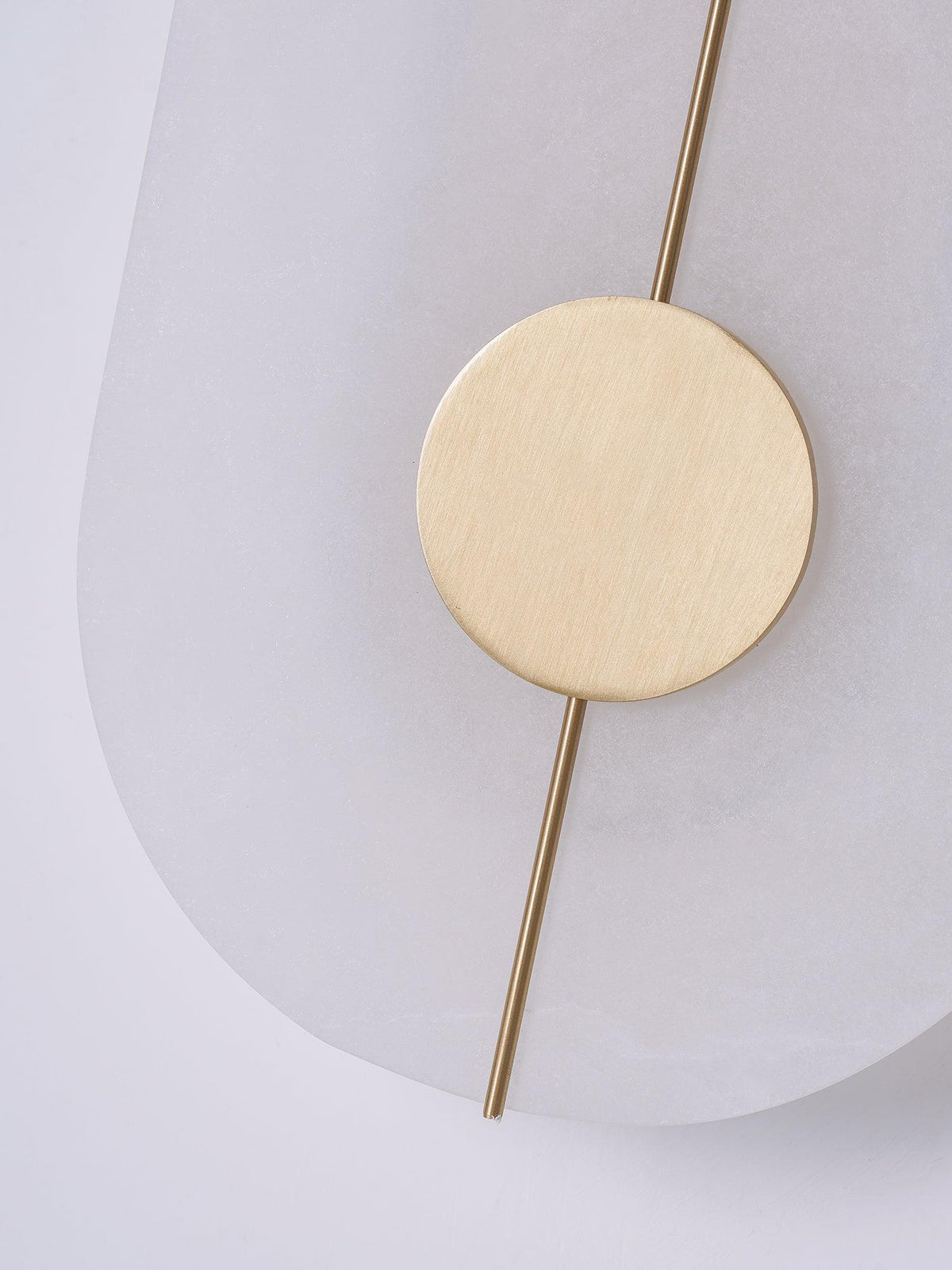 Wall Light | Alabaster & Brass | Integrated LED