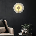 Wall Light | Alabaster & Brass | Integrated LED