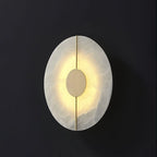 Wall Light | Alabaster & Brass | Integrated LED
