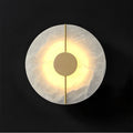 Wall Light | Alabaster & Brass | Integrated LED