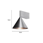 Wall Light | Aluminum Adjustable Cone Head | Dimmable LED Included