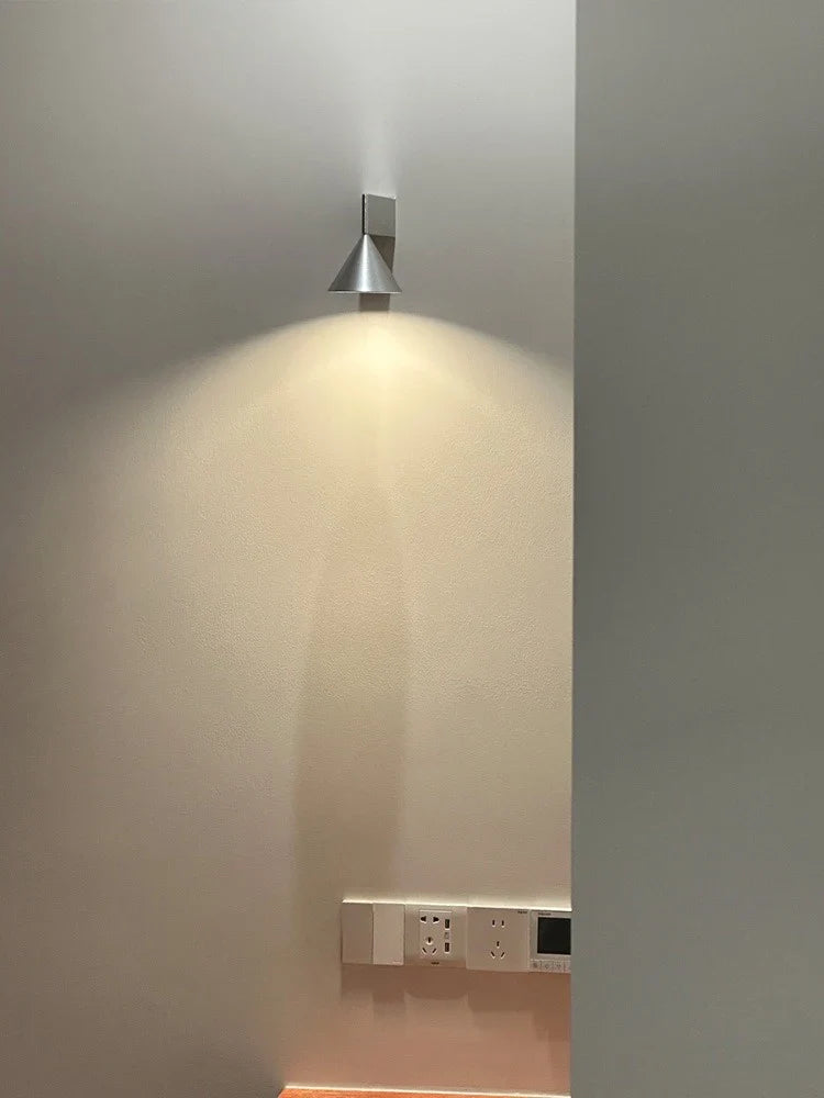 Wall Light | Aluminum Adjustable Cone Head | Dimmable LED Included