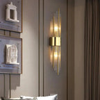 Wall Light | Crystal & Gold Finish | LED Included